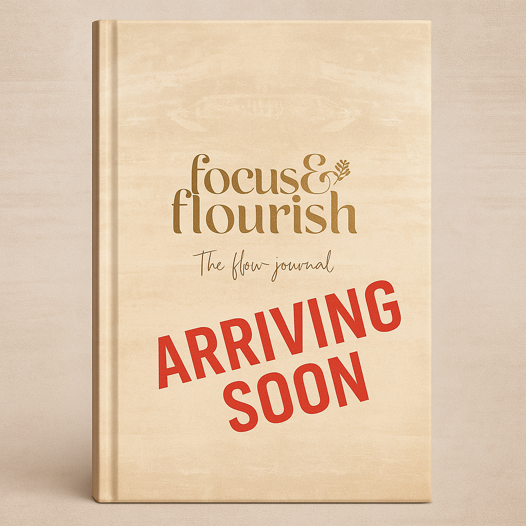 Focus & Flourish The Flow Four Journal All Shades