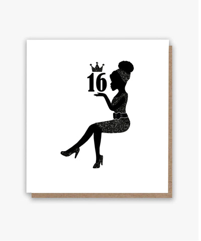 Sweet 16 Card! (B🖤)