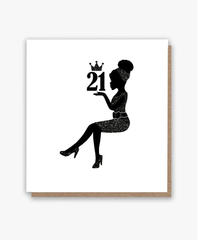 Happy 21st Card! (Bl🖤)