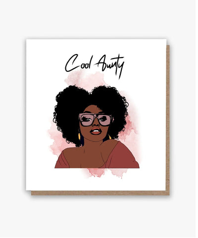 Cool Aunty Vibes Card All Shades