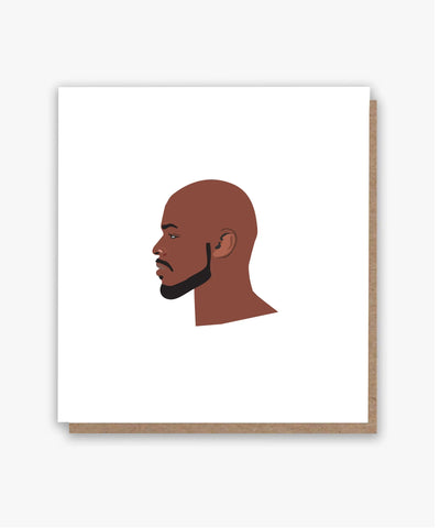 Black Male Birthday Card 6 - All Shades