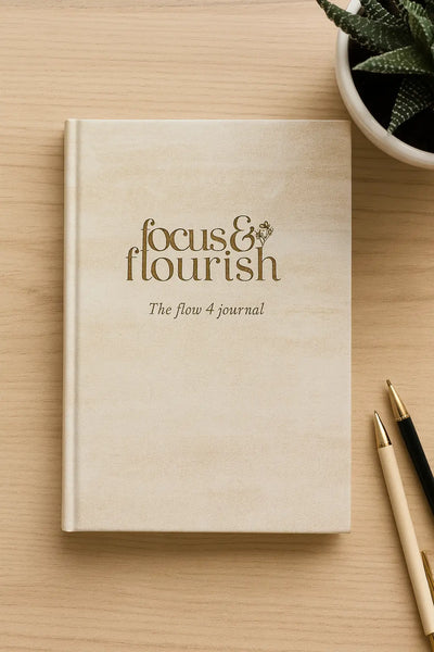 Focus & Flourish The Flow Four Journal All Shades