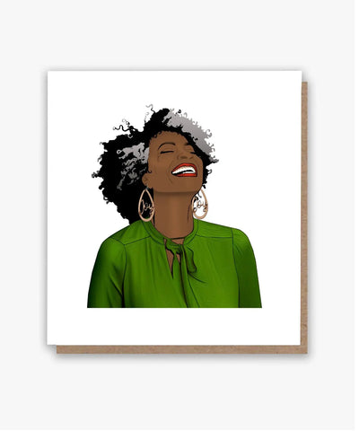 Joyful Aunty Laughs Card All Shades