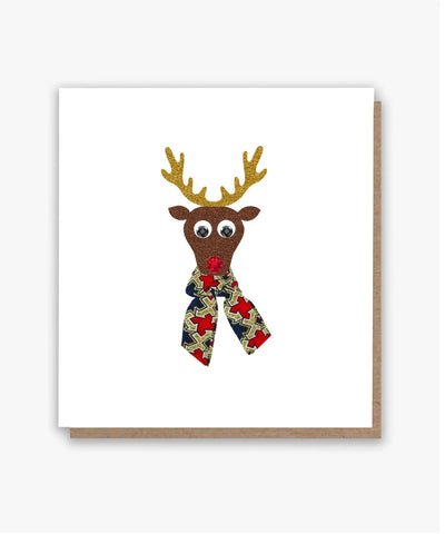 Ankara Rudolph Christmas Card