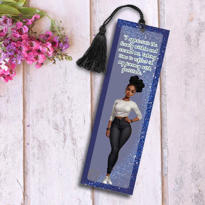 I appreciate The Beauty Within and Around Me… - Affirmation Bookmark All Shades