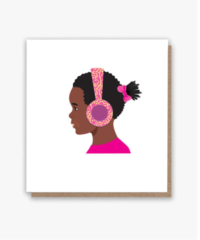 Melanin Melodie Black Girl Birthday Card - All Shades