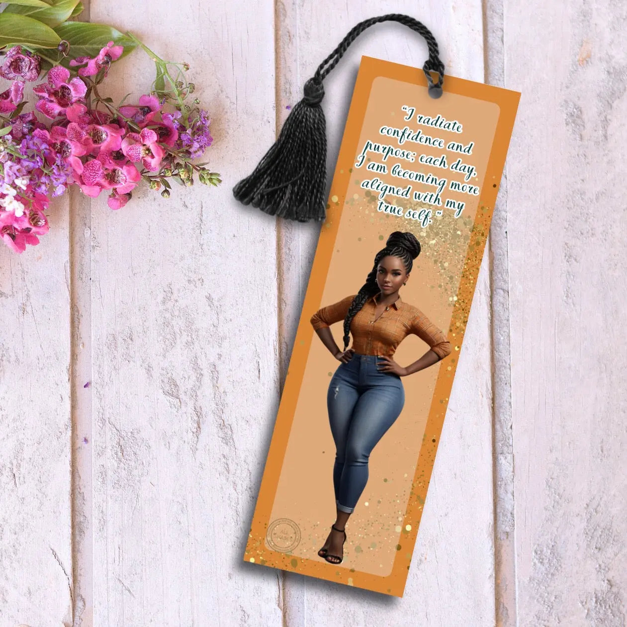 "I Am Resilient...." - Affirmation Bookmark (Copy) All Shades