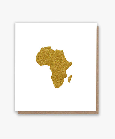 Africa Greeting Card My Store