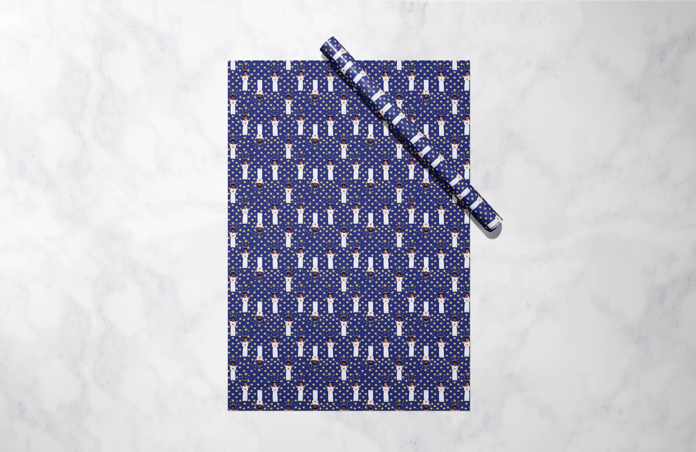 Blue angels Gift Wrap 1 Metre All Shades