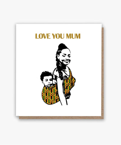 Mumma's Baby Boy Card