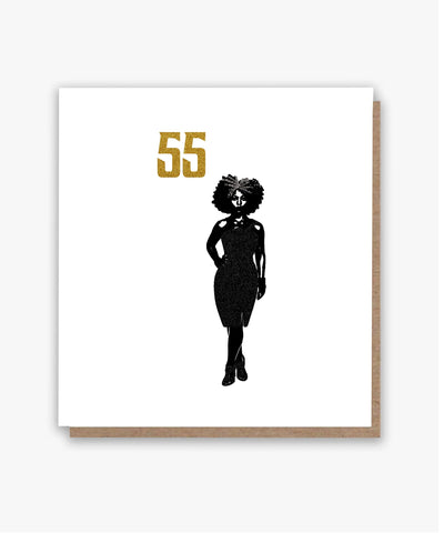 Birthday Slay 55 Card