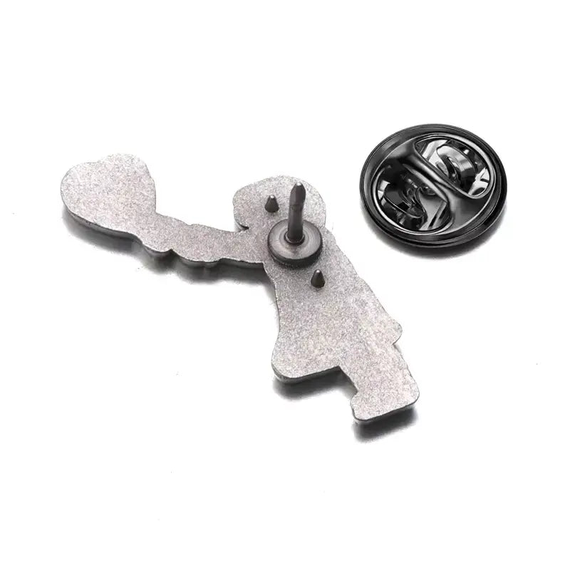 Banksy Female - Enamel Pin All Shades