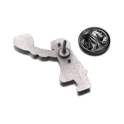Banksy Female - Enamel Pin All Shades