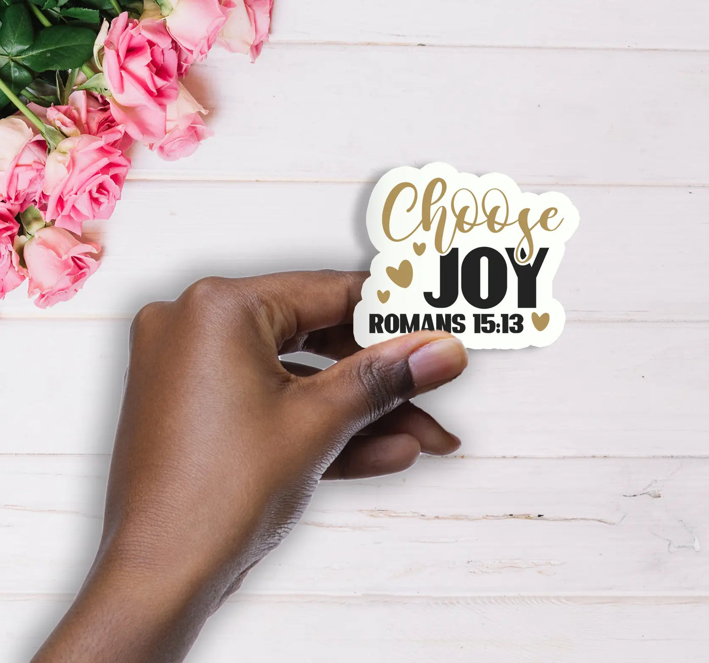 Choose Joy Handmade Vinyl Sticker - All Shades