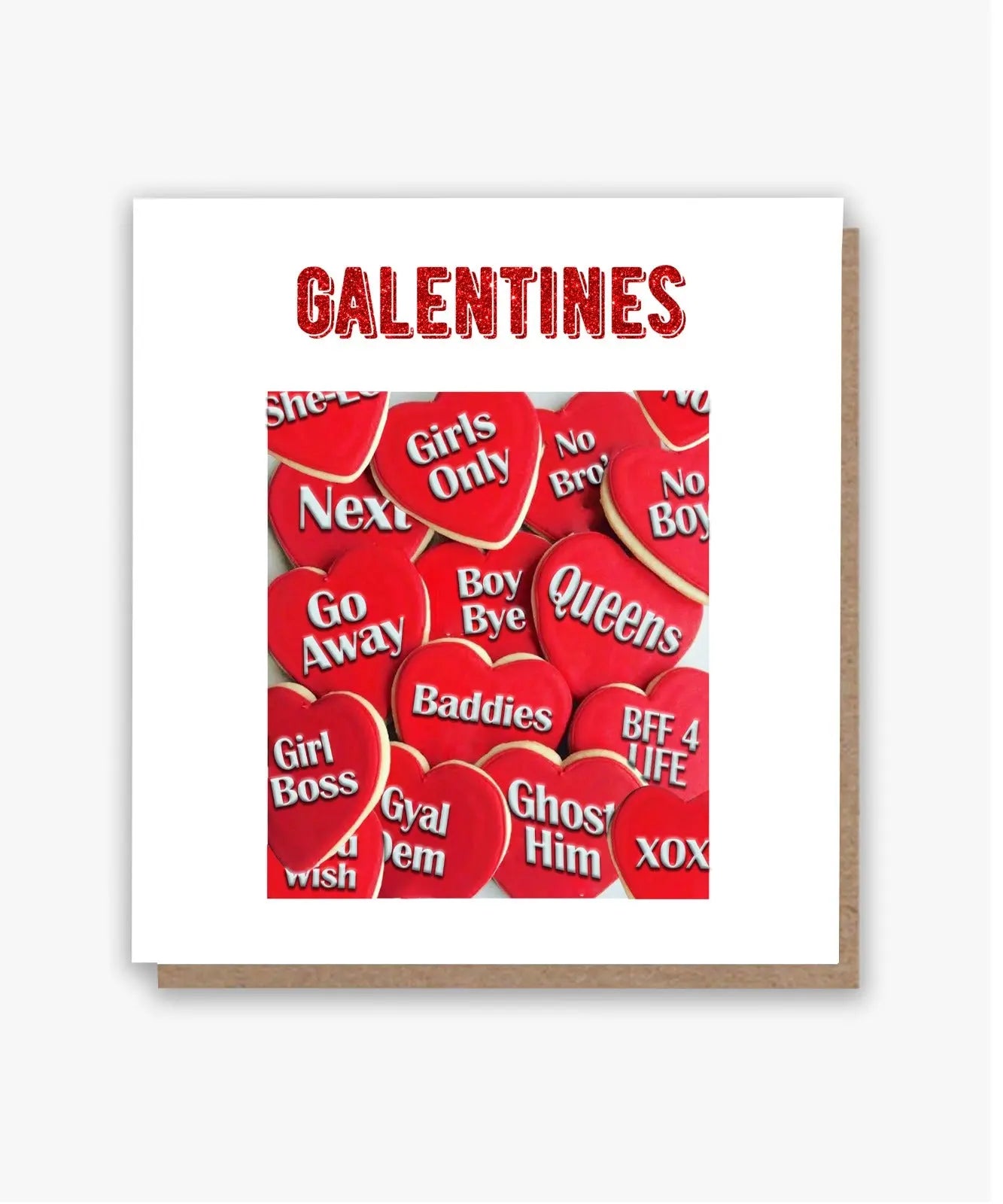 Galentines Day Card           🩷🧡💛💚