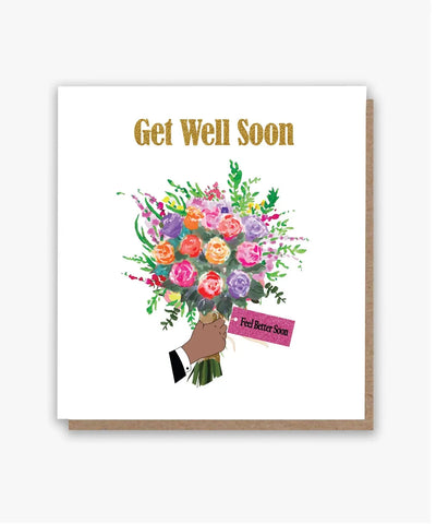 Get Well Soon Card (From Him/Lighter Skin Tone) - All Shades