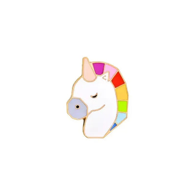 Unicorn Brooch – Fashion Horse Enamel Pin All Shades