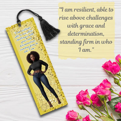 I Am Resilient.... - Affirmation Bookmark All Shades