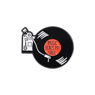 Music Heals My Soul - Enamel Pin All Shades