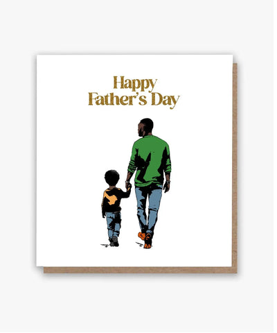 Little Boy Happy Father’s Day Card - All Shades