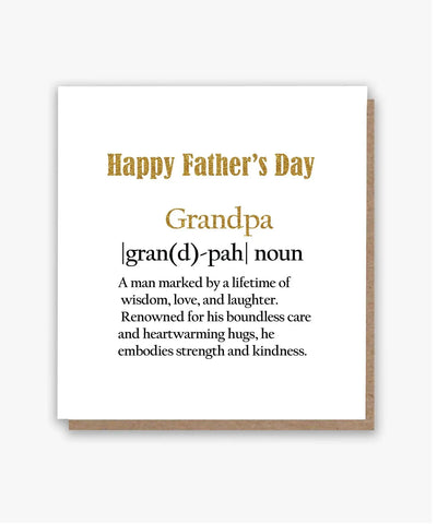 Grandpa Card - All Shades