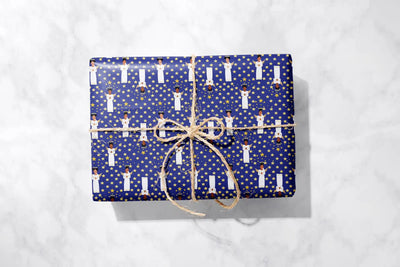 Blue angels Gift Wrap 1 Metre All Shades