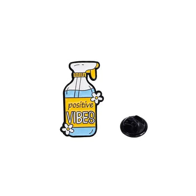 Positive Vibes Enamel Pin All Shades