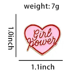 Power Girl - Enamel Pin All Shades