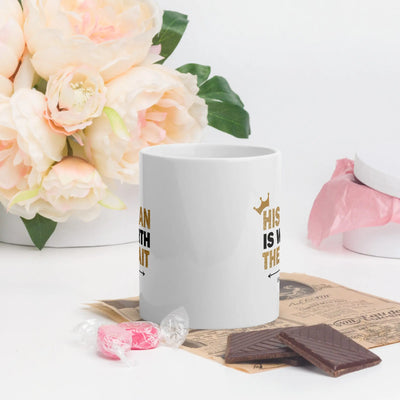 God Says You Are - Inspirational Bible Verses - White glossy mug All Shades