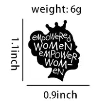 Empowered Women - Enamel Pin All Shades