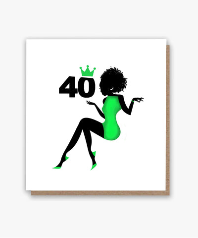 Happy 40th Card! (G)