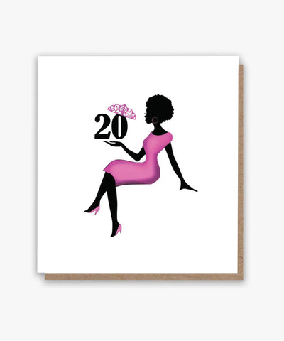 20! Embracing Adulthood (P) Birthday Card!